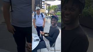 Absolutely INSANE Reaction 😱🔥😂 magictrick viralshorts streetmagic [upl. by Azarcon]