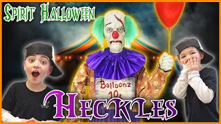 Spirit Halloween 2023 Heckles Unboxing And Demo  Spirit Halloween 2023 animatronics [upl. by Aserahs]