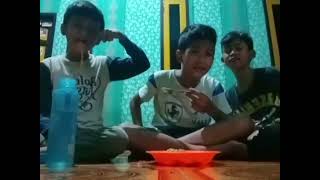 GOKILLL keseruan Alif dan Egi mukbang bareng teman malam malam👻 [upl. by Frayne]