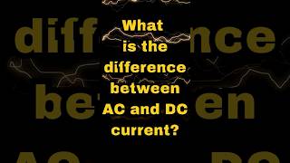 What is the difference between AC and DC current jbtechnicians accurrent dcvsac dccurrent [upl. by Pavia380]