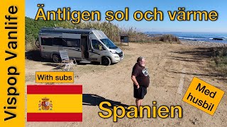 S3E19  VispopVanlife  Äntligen sol och värme för husbilen och mig i Spanien With subs [upl. by Sgninnej93]