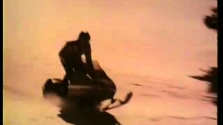 Vintage SkiDoo Sled Commercial 1973 TNT [upl. by Susejedairam]