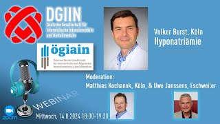 Webinar Elektrolytstörungen in der Notfall und Intensivmedizin Hyponatriämie [upl. by Rothwell]