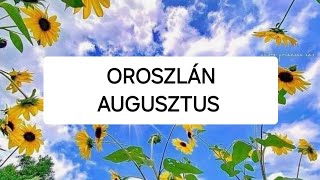 oroszlán augusztus kékibolya kártyavetés szerelem munka horoszkóp jóslás tarot taroszkóp [upl. by Ynetruoc]