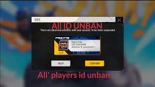 free fire ID unban kaise kare free fire account unsuspended kaise kare  ff Id unban 2024 new ff [upl. by Neddra200]