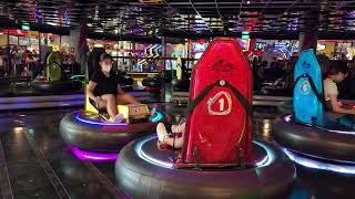 Bumper Cars at Timezone Vivo City with Auntie Cha [upl. by Schnorr]