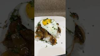 Hawaiian Loco Moco Recipe easyrecipe quickrecipes dinnerideas food eggs hamburger Cuisinart [upl. by Eidoow]