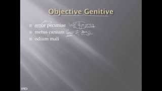 Objective and Subjective Genitive [upl. by Nahsez]