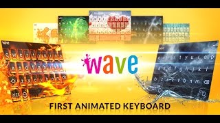 Wave Animated Keyboard [upl. by Atworth]