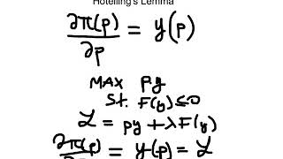 Lab 35 Hotellings Lemma [upl. by Aleiram]