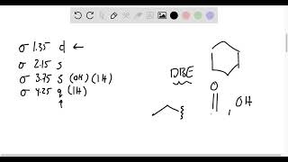 Compound k with the molecular formula C4H8O2 when dissolved in CDCl3 gives a 1H NMR spectrum that [upl. by Yatnahs811]