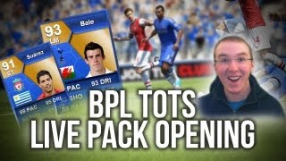 FIFA 13 BPL TOTS Pack Opening amp Giveaway YESSSS Live Facecam [upl. by Eziechiele173]