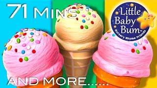 Ice Cream Song  More  Nursery Rhymes for Babies by LittleBabyBum [upl. by Ybrik]