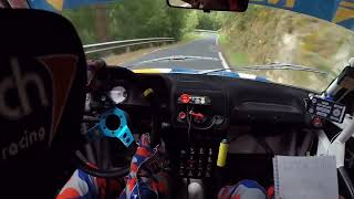 On Board DMatoMMarquez Rally Ribeira Sacra 2024 Tc6 CastroLobaces Peugeot 205 [upl. by Marbut]