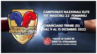 CAMPIONATI ITALIANI ASSOLUTI MF 2023  DAY 4  RING A [upl. by Mcclimans]