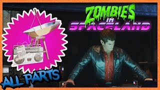 ZOMBIES IN SPACELAND SETICOM BUILD GUIDE WALKTHROUGH  ALL PART SPAWNS MAIN EASTER EGG STEP 1 [upl. by Ardua]