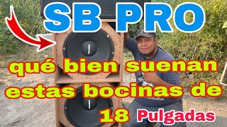 Bocinas SB PRO que bien suenan [upl. by Aldin]