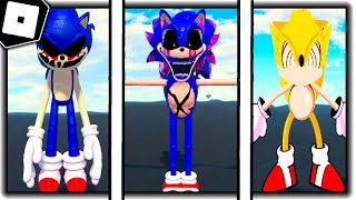 How to become SONICEXE MORPHS in BECOME TIKY AND EVERYTHING ELSE ROBLOX [upl. by Cam]