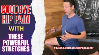 Goodbye Hip Pain with These Powerful Stretches  Instant Relief from Hip Pain [upl. by Coh866]