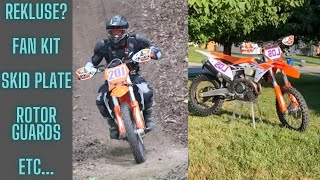 2023 KTM 350 XCF  Mods for Hare Scramble Racing in the Woods [upl. by Salzhauer]