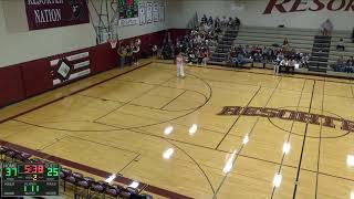 Elkhart Lake  Glenbeulah High School vs Sheboygan Christian JV Womens Varsity Basketball [upl. by Natfa]