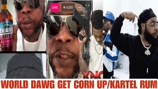 VYBZ KARTEL DROP NEW RUM TOP 6IXX ARTISTE WORLD DAWG GET SHOT 1 DEAD IN FLORIDA😱 [upl. by Feilak]