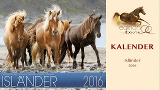 Kalender Isländer 2016 [upl. by Lerat]