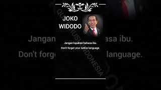 Jokowi 28  Deep Thoughts  IndonesianRussianEnglish quoterusiaindonesia quotes wisdom [upl. by Lihkin637]