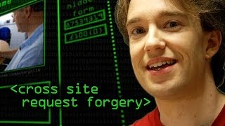 Cross Site Request Forgery  Computerphile [upl. by Eimmat]