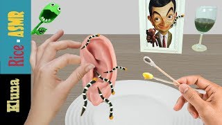 Kluna Tik eating and How to clean Earwax amp Bug  Kluna Tik Dinner 16  ASMR eating sounds no talk [upl. by Idnir]