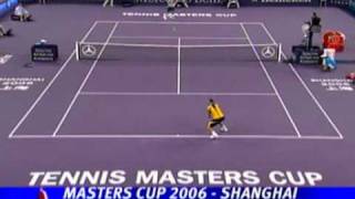 Roger Federer vs Rafael Nadal  Shanghai TMC 2006 Highlights [upl. by Waylin]