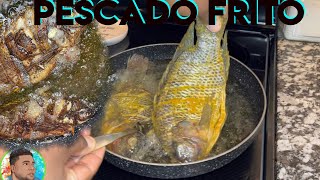 Como hacer Pescado frito crujiente  aprende hacer Mojarras fritas  Cocinando pescado frito [upl. by Noraf998]