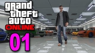 Grand Theft Auto 5 Multiplayer  Part 1  Welcome to Online GTA Lets Play  Walkthrough  Guide [upl. by Aylat654]