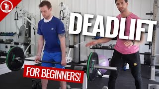 How To Do A Deadlift For BEGINNERS [upl. by Treboh]