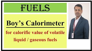 Boys Calorimeter for calorific value of gaseous fuels I Engineering Chemistry [upl. by Rhee]