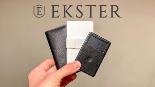 New Ekster Parliament Wallet and Aluminum Cardholder Wallet Review [upl. by Laud355]