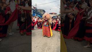 Dharane Lakhe Dancing in Dhime Bajaa lakhey lakheydance newariculture trending shorts [upl. by Aleacim321]