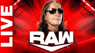 🔴WWE RAW Live Stream  BRET HART LIVE  Watch Along September 9th 2024 [upl. by Siuqaj]