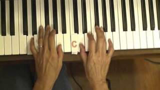 Greensleeves Piano Tutorial at Tempo [upl. by Turpin]