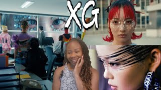 First time reacting to XG  SOMETHING AINT RIGHT MV [upl. by Arahs520]