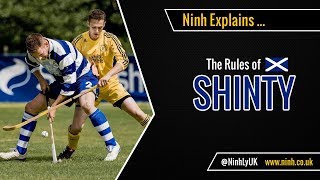 The Rules of Shinty  EXPLAINED [upl. by Akeihsat]