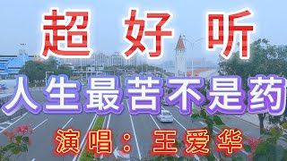 王爱华完整版《人生最苦不是药》超好听｜广东珠海横琴码头 [upl. by Namyh446]