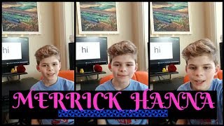 Merrick Hanna Instagram live feb 2018  Merrick hanna Americas Got Talent instagram live [upl. by Ewold444]