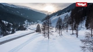 Winter landscapes Austria  Winter in Tyrol [upl. by Adlen989]