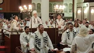 Hatikva ending Neila Great Synagogue of Tel Aviv 2022 [upl. by Imak]