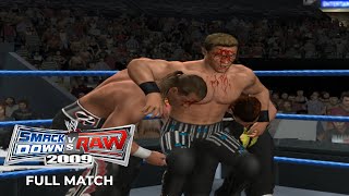 WWE SVR 2009 Unforgettable Triple Threat  Shawn Michaels vs Chris Jericho vs Jeff Hardy [upl. by Sundberg]