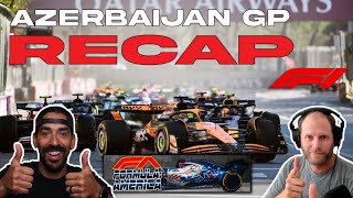 🇦🇿Azerbaijan GP Recap  Banger In Baku [upl. by Yvel]