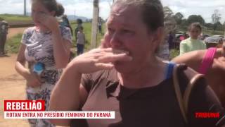 Presas fazem reféns durante rebelião em penitenciária feminina [upl. by Hseyaj]