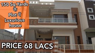 27× 50  150 sqyards  House  Best Interior Work  3 Bedroom 2 kitchen For Sale Price 68 lacs [upl. by Vedette845]