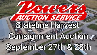 Stateline Harvest Consignment September 2024 [upl. by Othilia]